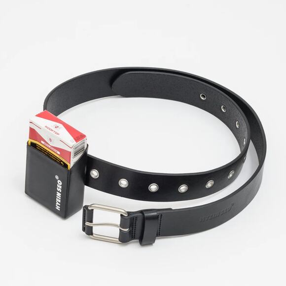 HYEIN SEO Leather Belt Cigarette Holder Black Unisex One Size Streetwear main image 4